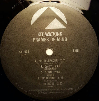 Kit Watkins : Frames Of Mind (LP, Album)