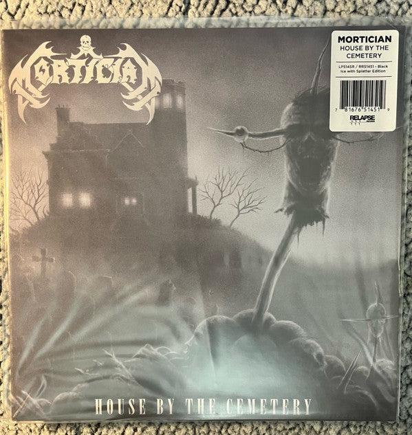 Mortician : House By The Cemetery (12", EP, RE, Bla)