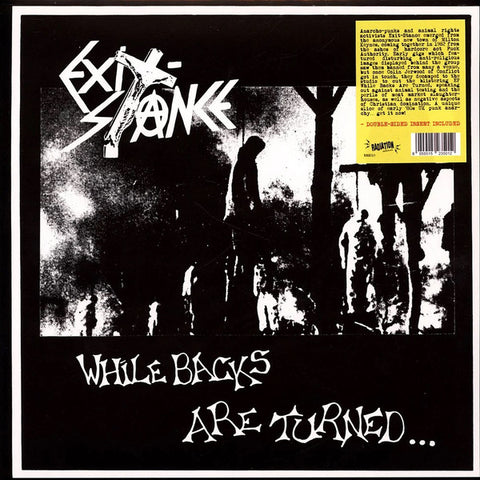 Exit-Stance : While Backs Are Turned... (LP, Album, RE, lim)