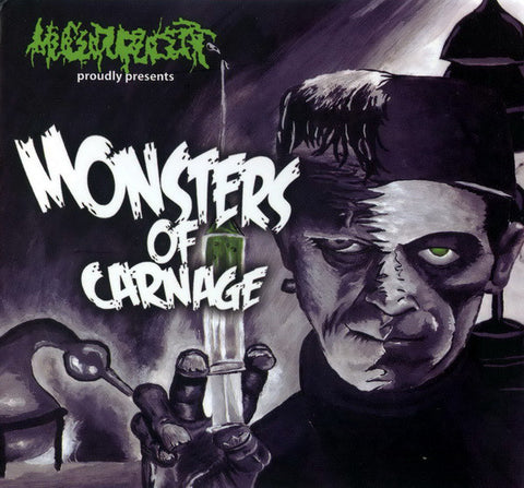 Mucupurulent : Monsters Of Carnage (CD, Album)