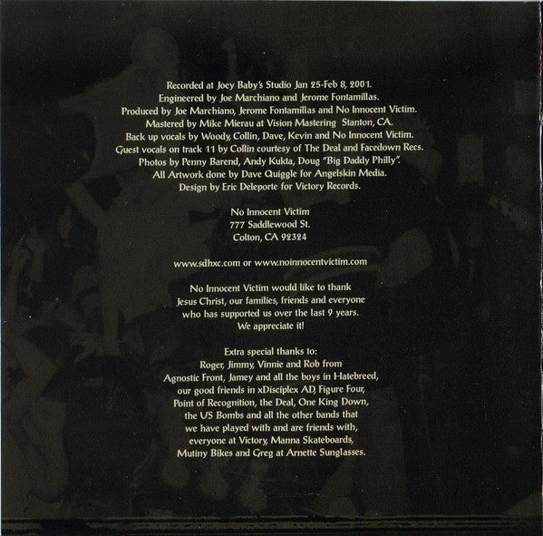 No Innocent Victim : Tipping The Scales (CD, Album)