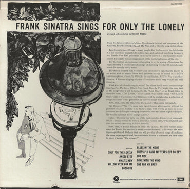 Frank Sinatra : Frank Sinatra Sings For Only The Lonely (LP, Album, Club, RE)