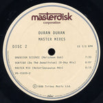 Duran Duran : Master Mixes (2x12", S/Sided, Ltd, SRC)
