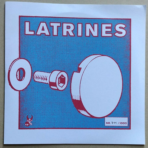The Latrines, The Fairlanes : So Far...So Floppy (7", Ltd, Num, Whi)