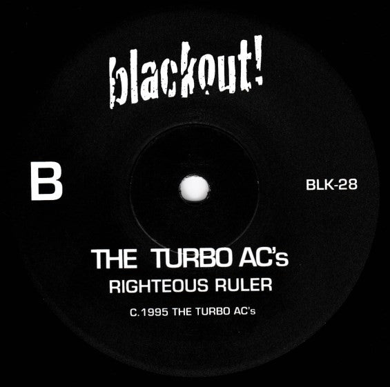 The Turbo A.C.'s : Eat My Dust (7")