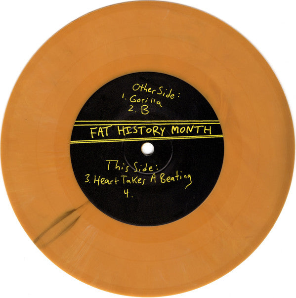 Fat History Month : A Gorilla (7", EP, Yel)