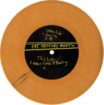 Fat History Month : A Gorilla (7", EP, Yel)