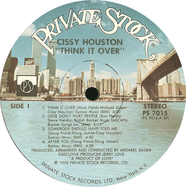 Cissy Houston : Think It Over (LP, Album)