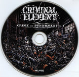 Criminal Element (2) : Crime And Punishment Pt.1 (CD, EP)