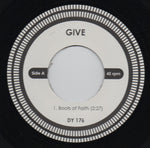 Give (4) : Boots Of Faith (7")