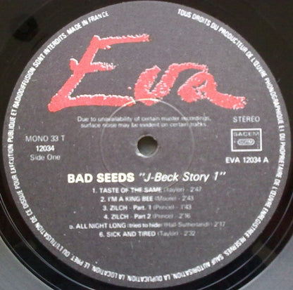 Bad Seeds* : J-Beck Story 1 (LP, Comp, Mono)