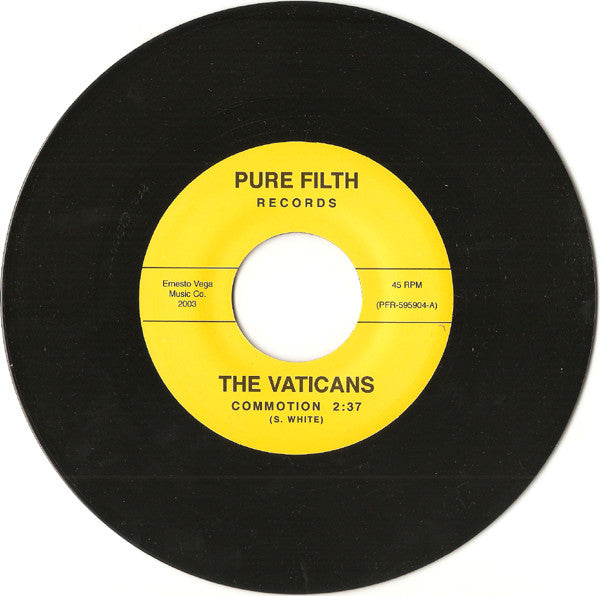 The Vaticans : Commotion (7", Single)