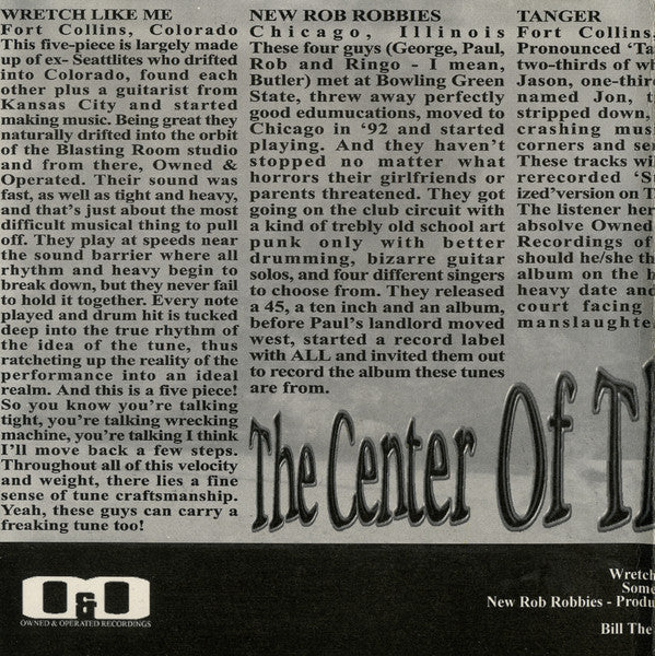 Various : The Center Of The Universe (CD, Comp)