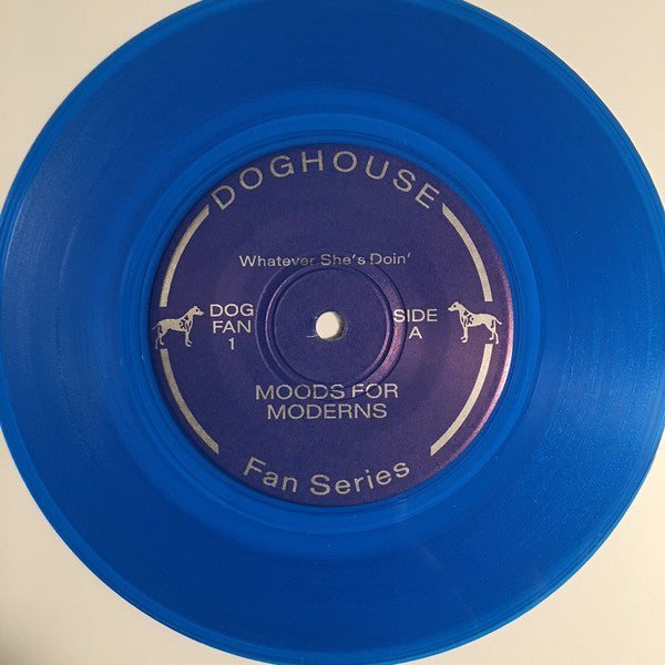 Moods For Moderns : Whatever She's Doin' / Pop Star (7", Single, Ltd, Cle)