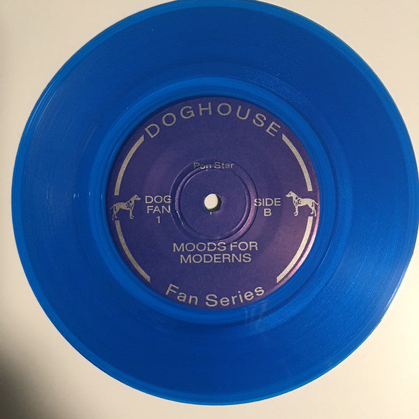 Moods For Moderns : Whatever She's Doin' / Pop Star (7", Single, Ltd, Cle)