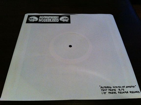 Agoraphobic Nosebleed : Altered States Of America (10", TP)