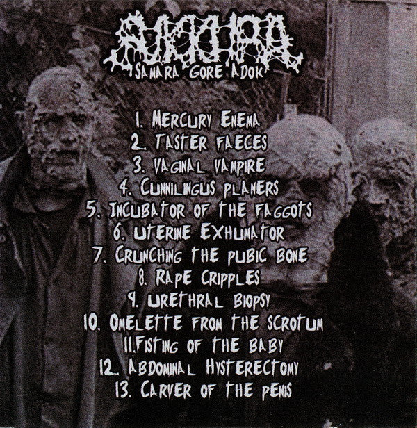 Sukkuba : Samara Gore Adok (CD, Album)