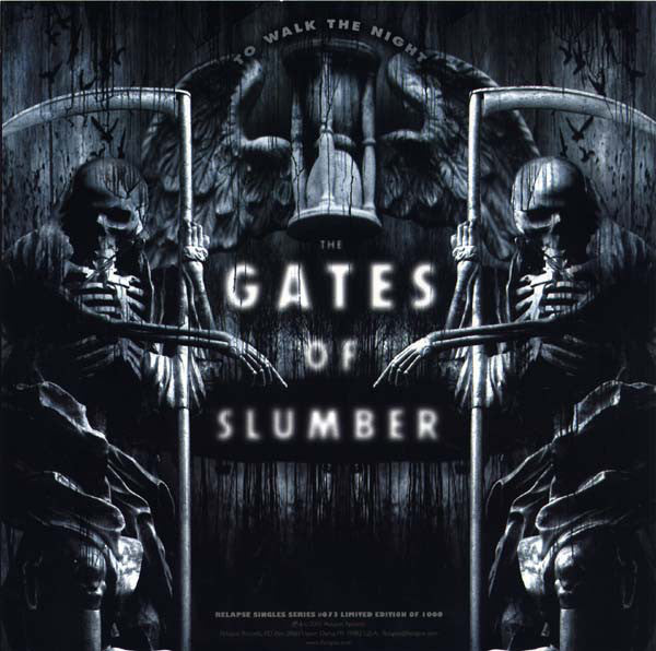 The Dream Is Dead / The Gates Of Slumber : Burn In Hell - The Praetorian / To Walk The Night (7", Ltd, Cle)