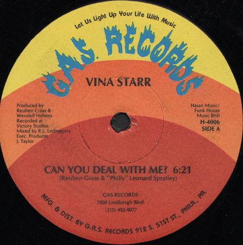 Vina Starr : Can You Deal With Me? (12")