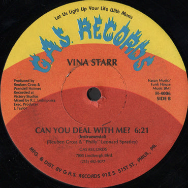 Vina Starr : Can You Deal With Me? (12")