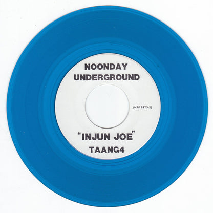 Last Stand / Noonday Underground (2) : Scum Guns / Injun Joe (7", Single, Blu)