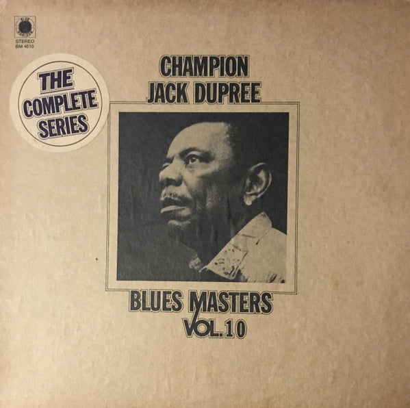 Champion Jack Dupree : Blues Masters  (LP, Album, Ltd)