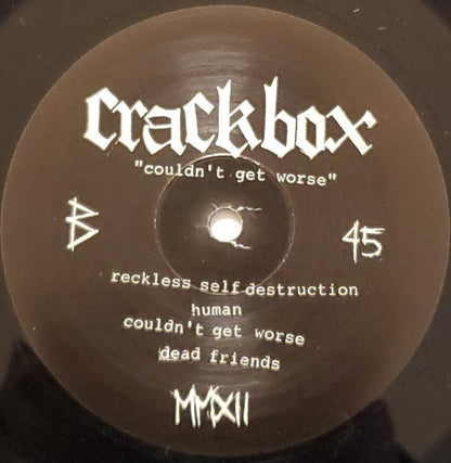 Crackbox : Couldn't Get Worse (12", Album)