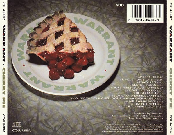 Warrant : Cherry Pie (CD, Album)