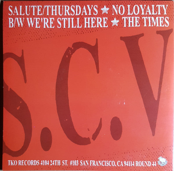 S.C. Volunteers : S.C. Volunteers (7", EP)