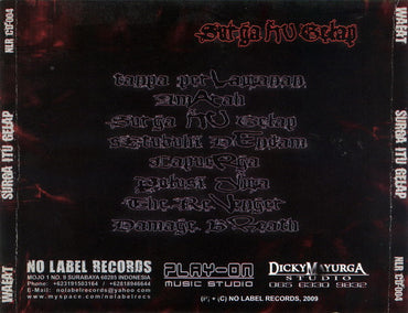 Wafat : Surga Itu Gelap (CD, Album)