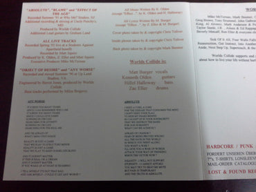 Worlds Collide (2) : Pain Is Temporary... (CD, Comp)