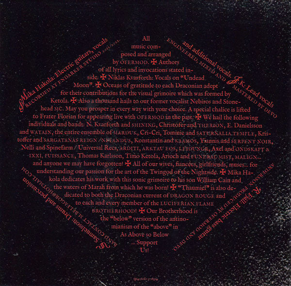 Ofermod : Thaumiel (CD, Album)