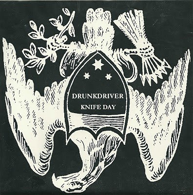 Drunkdriver : Knife Day / January 2nd (7", Single, RP, Whi)