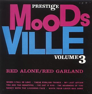 Red Garland : Red Alone - Volume 3 (LP, Album, Mono, Gre)