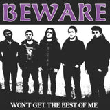 Beware (2) : Won't Get The Best Of Me (7", Pur)