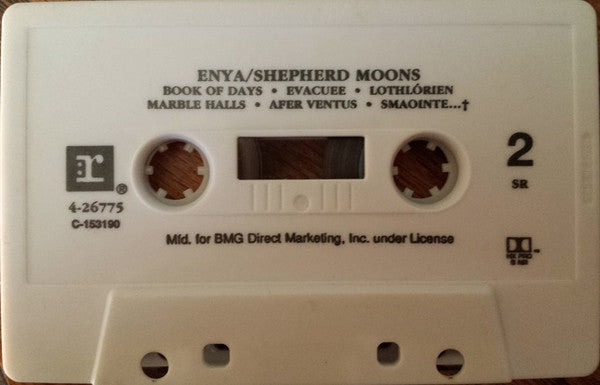 Enya : Shepherd Moons (Cass, Album, Club, Whi)