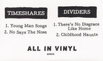 Timeshares / Dividers : Timeshares / Dividers (7", Whi)