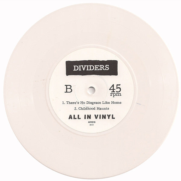 Timeshares / Dividers : Timeshares / Dividers (7", Whi)