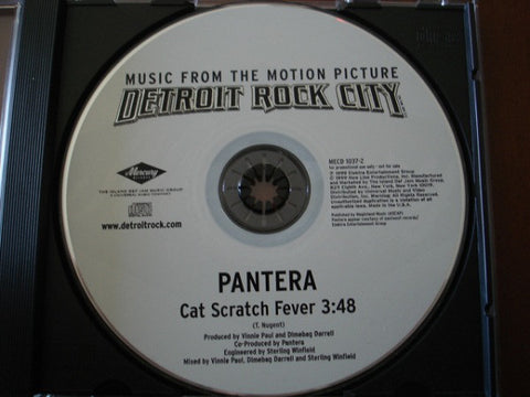 Pantera : Cat Scratch Fever (CD, Single, Promo)