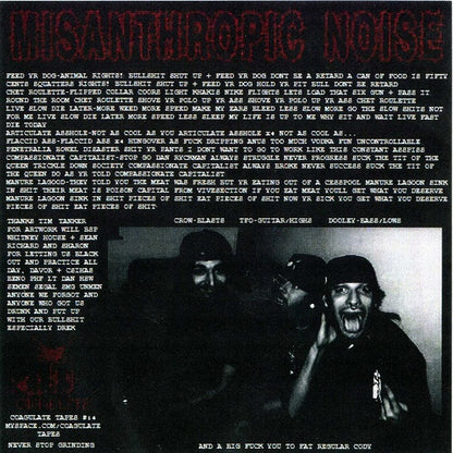 Misanthropic Noise / Csihás Benö : Regurgitated Mincer/ Proslost (7")
