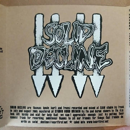 Solid Decline : Adorning The Void (2x7", W/Lbl)
