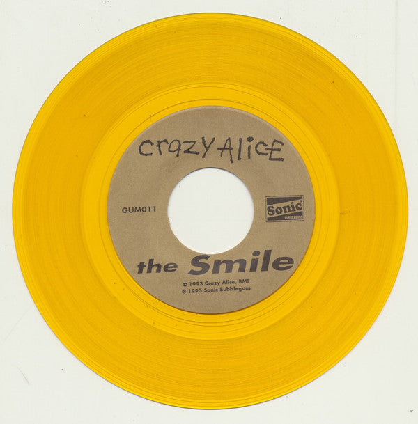 Tugboat Annie / Crazy Alice : Guy Bands With Girl Names Split 7" (7", Yel)