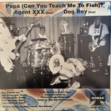The Robots (3) : Papa (Can You Teach Me How To Fish)? (7", EP, Blu)