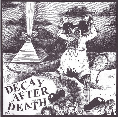 Decay After Death : System Fucking Bastards (7", EP, Whi)