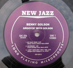 Benny Golson : Groovin' With Golson (LP, Album, RE, Pur)