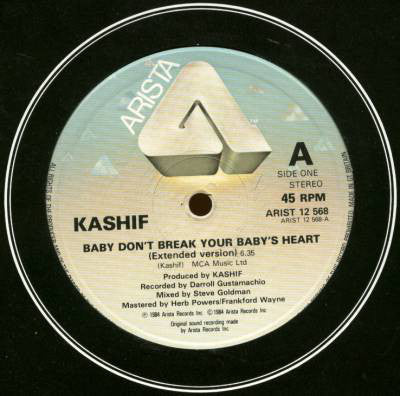 Kashif : Baby Don't Break Your Baby's Heart (12")