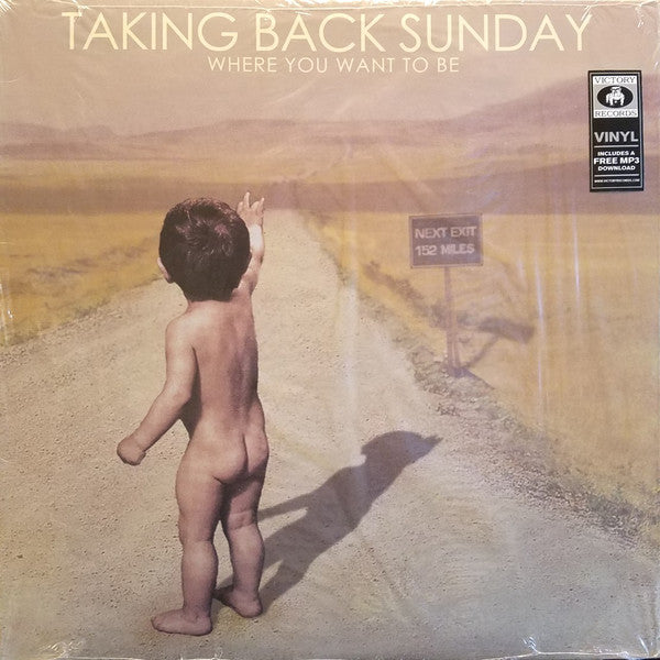 Taking Back Sunday : Where You Want To Be (LP, Album, RP)