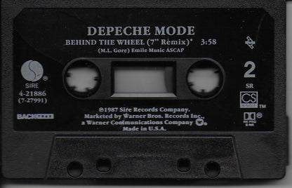 Depeche Mode : Strangelove / Behind The Wheel (Cass, Single, Ora)