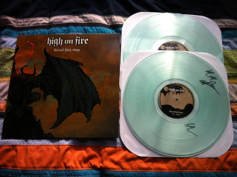 High On Fire : Blessed Black Wings (2xLP, Album, Ltd, Cle)