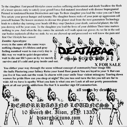Deathbag / Witch Hunt : Deathbag / Witch Hunt (7", Gre)
